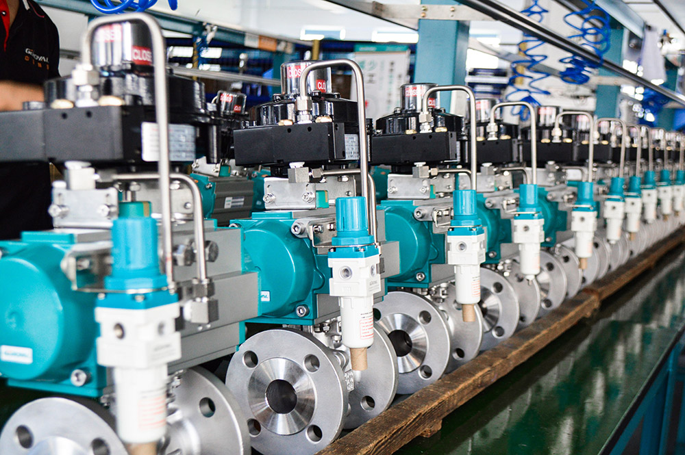 Principle and application of pneumatic cut off ball valve in industrial system