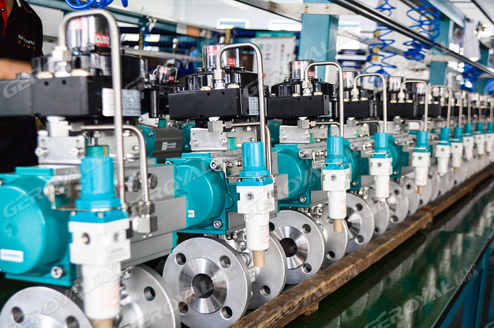 气动切断球阀在工业系统中的原理及应用