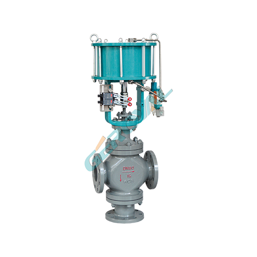 直行程气动三通切断阀