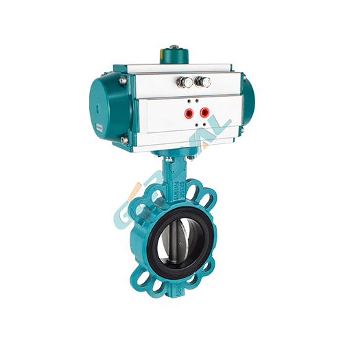 直轴中线橡胶密封蝶阀